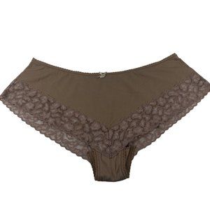 Warner's Women's Size XL Panty Brief Tanga Lace Beige New Without Tags
